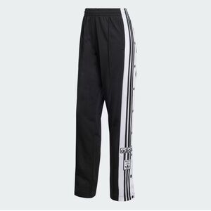 Adidas Black and White Snap Track Pants